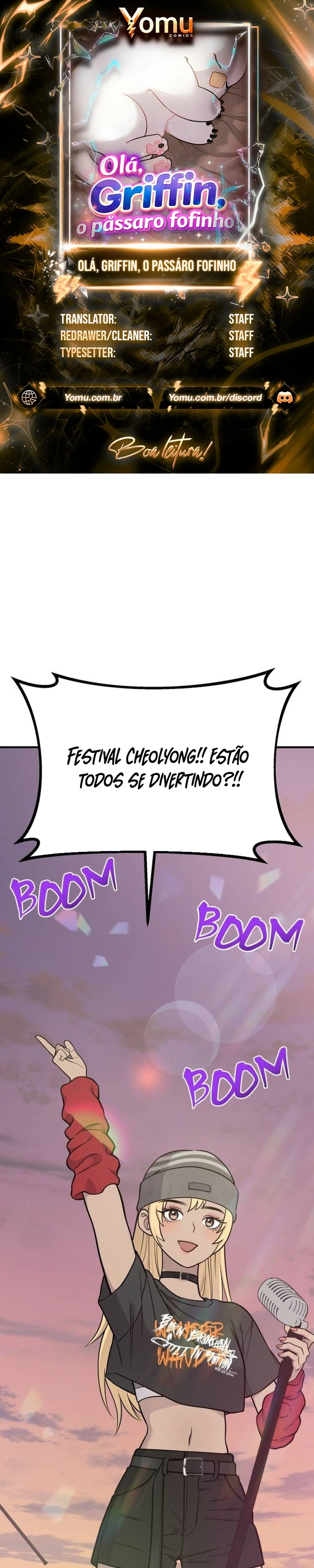 Olá, Griffin, o pássaro Fofinho! Capítulo 46 Página 1