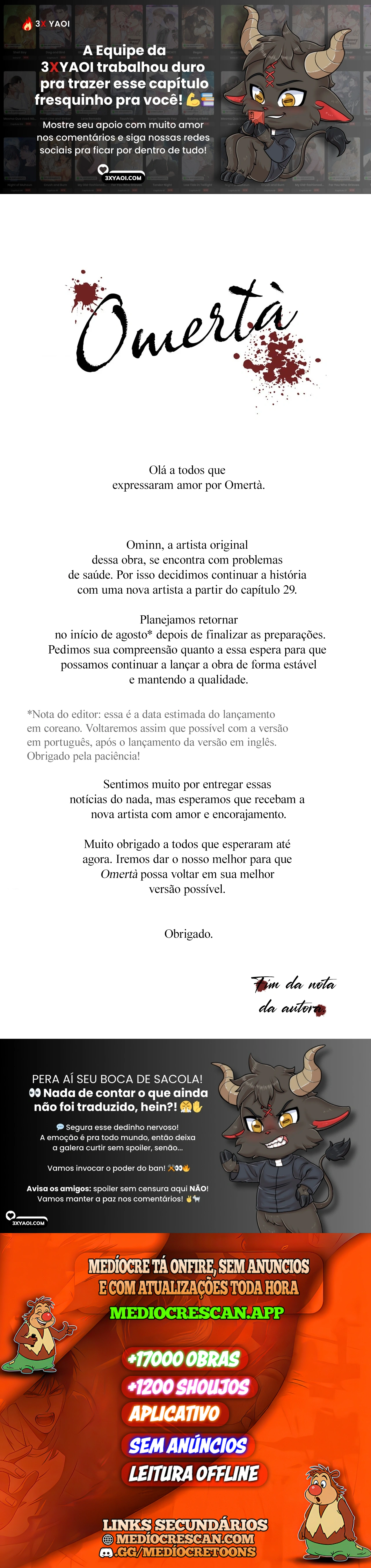 Omerta Capítulo 28.5 Página 1
