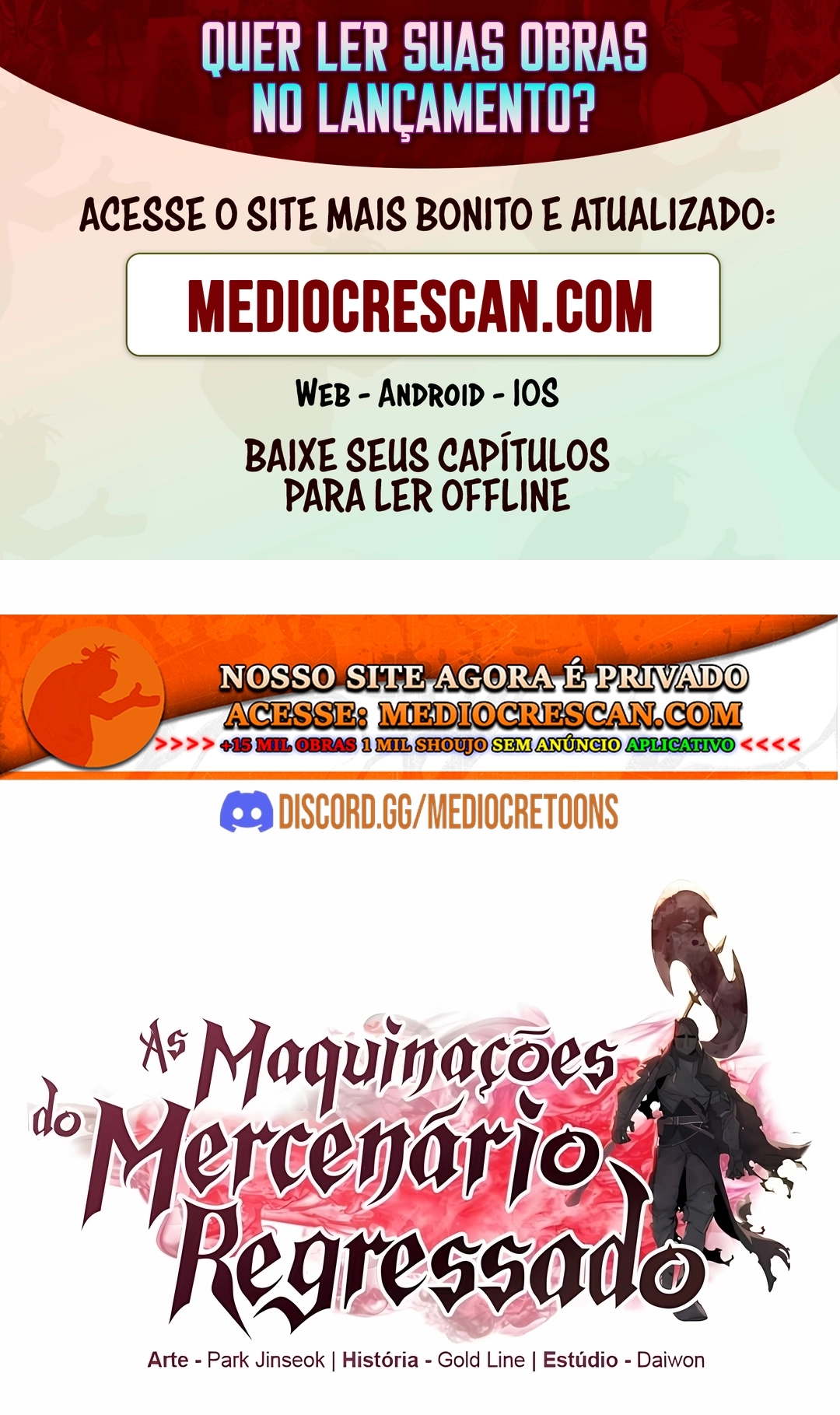 The Regressed Mercenary Has a Plan Capítulo 87 Página 1