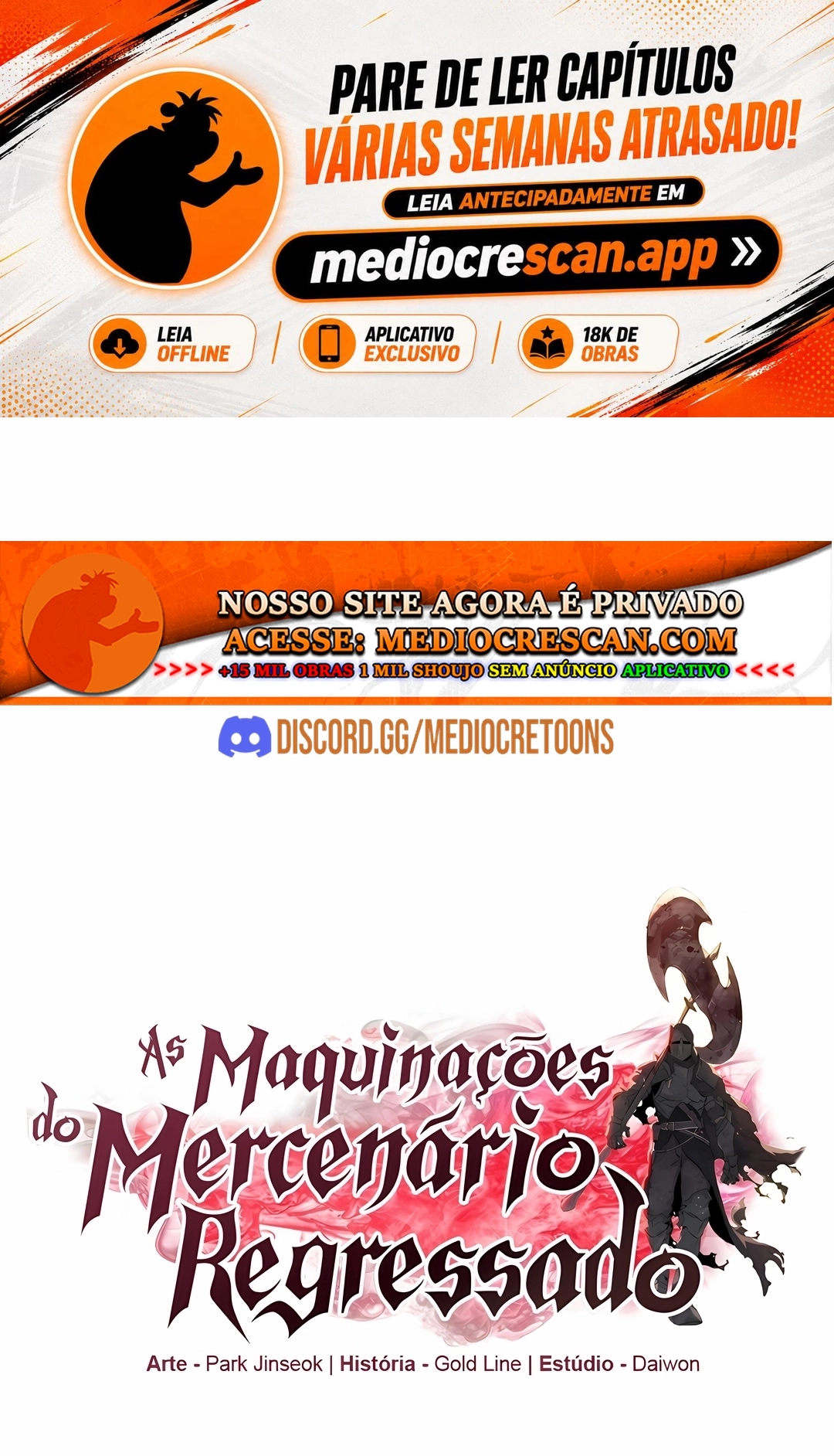 The Regressed Mercenary Has a Plan Capítulo 90 Página 1