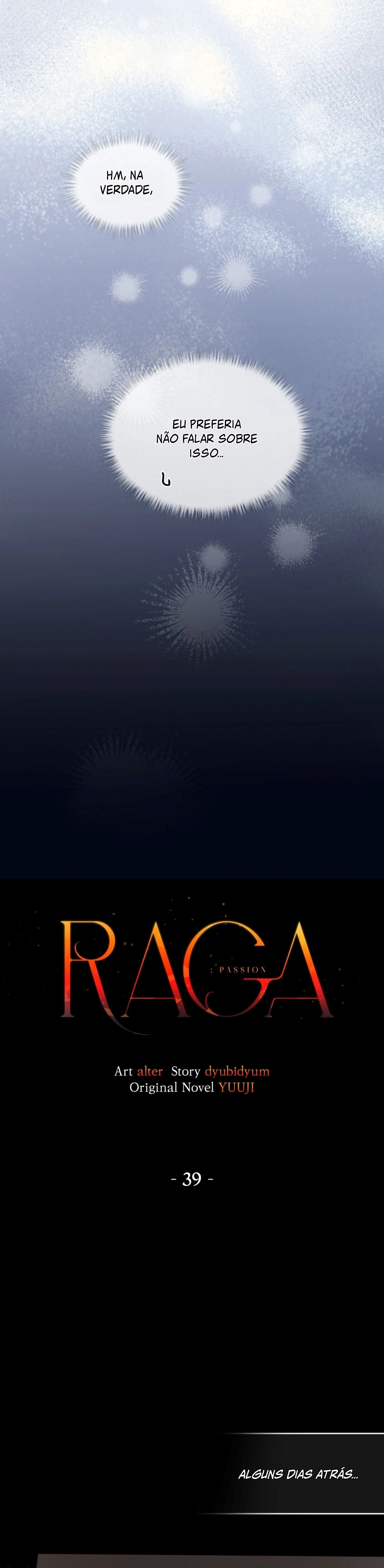 Paixão: Raga Capítulo 39 Página 3