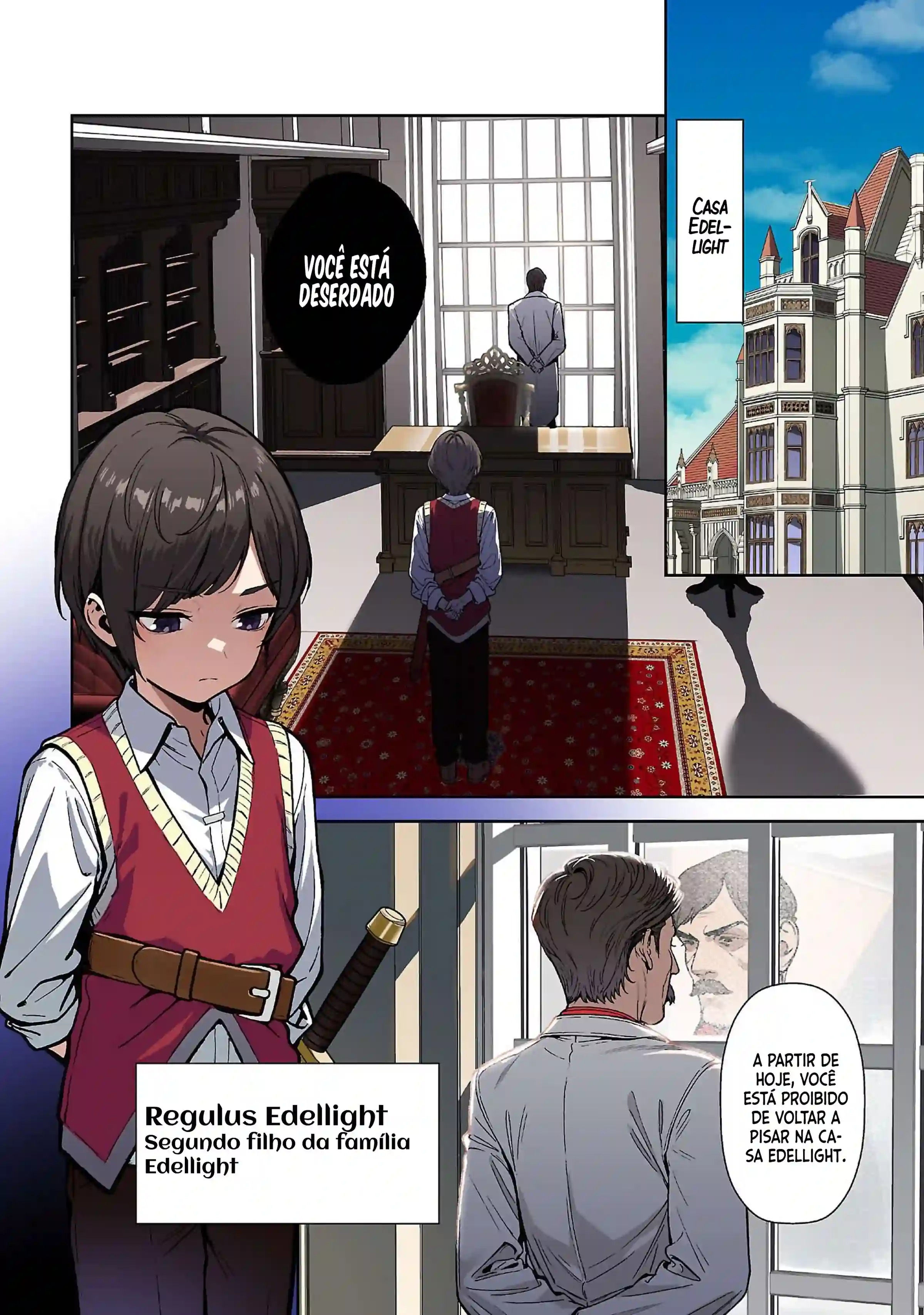 Papai é Kensei, Mamãe é Kenshin, Eu sou Ochi〇po Chanbara Master Capítulo 1.1 Página 6