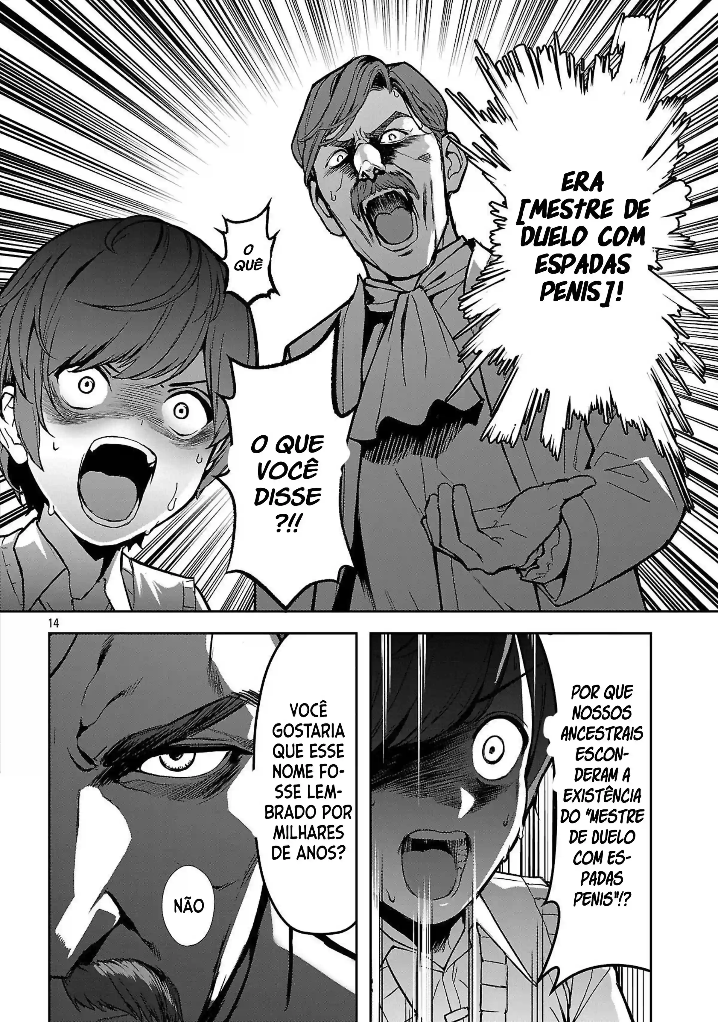 Papai é Kensei, Mamãe é Kenshin, Eu sou Ochi〇po Chanbara Master Capítulo 1.2 Página 8