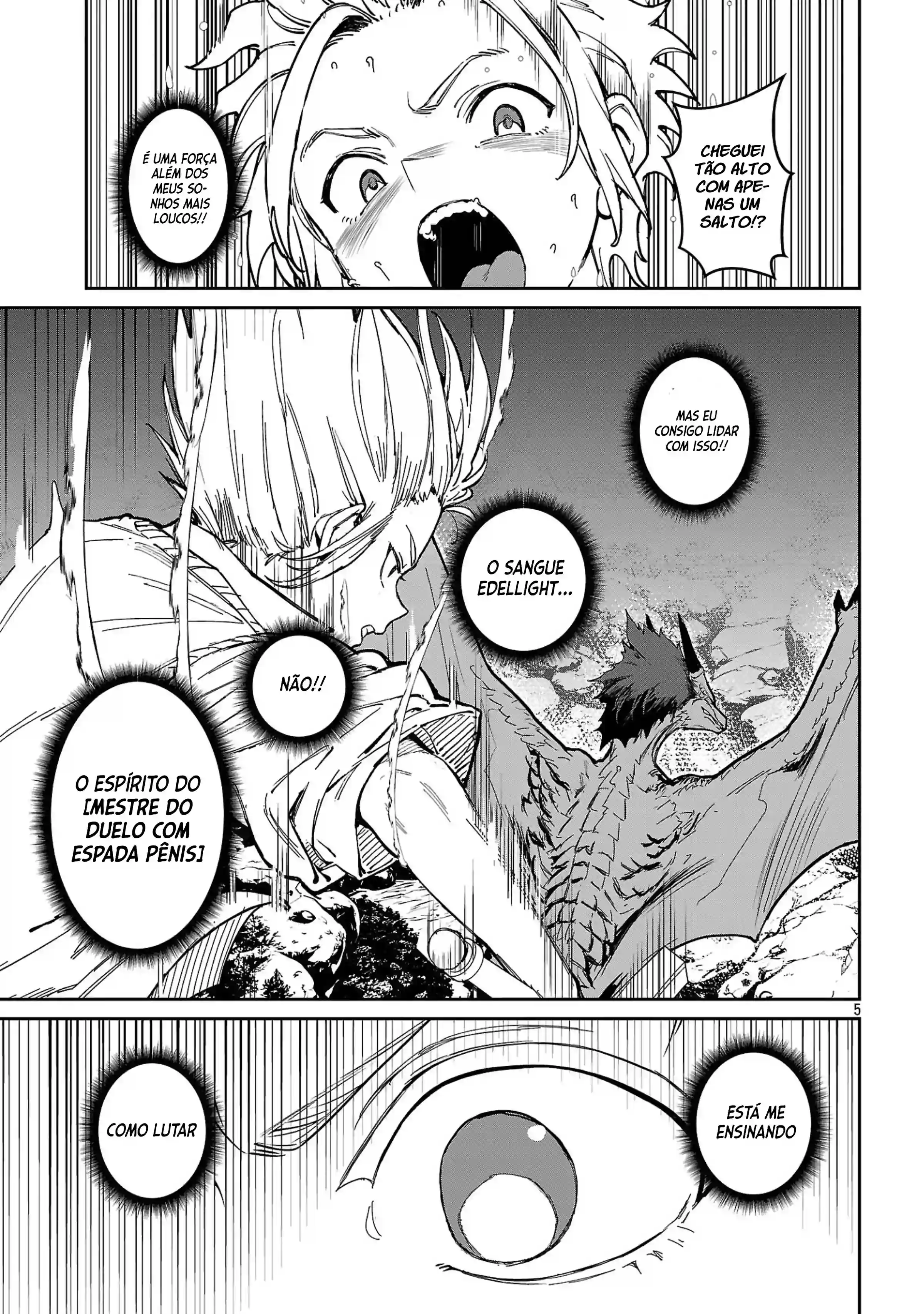 Papai é Kensei, Mamãe é Kenshin, Eu sou Ochi〇po Chanbara Master Capítulo 3.1 Página 6