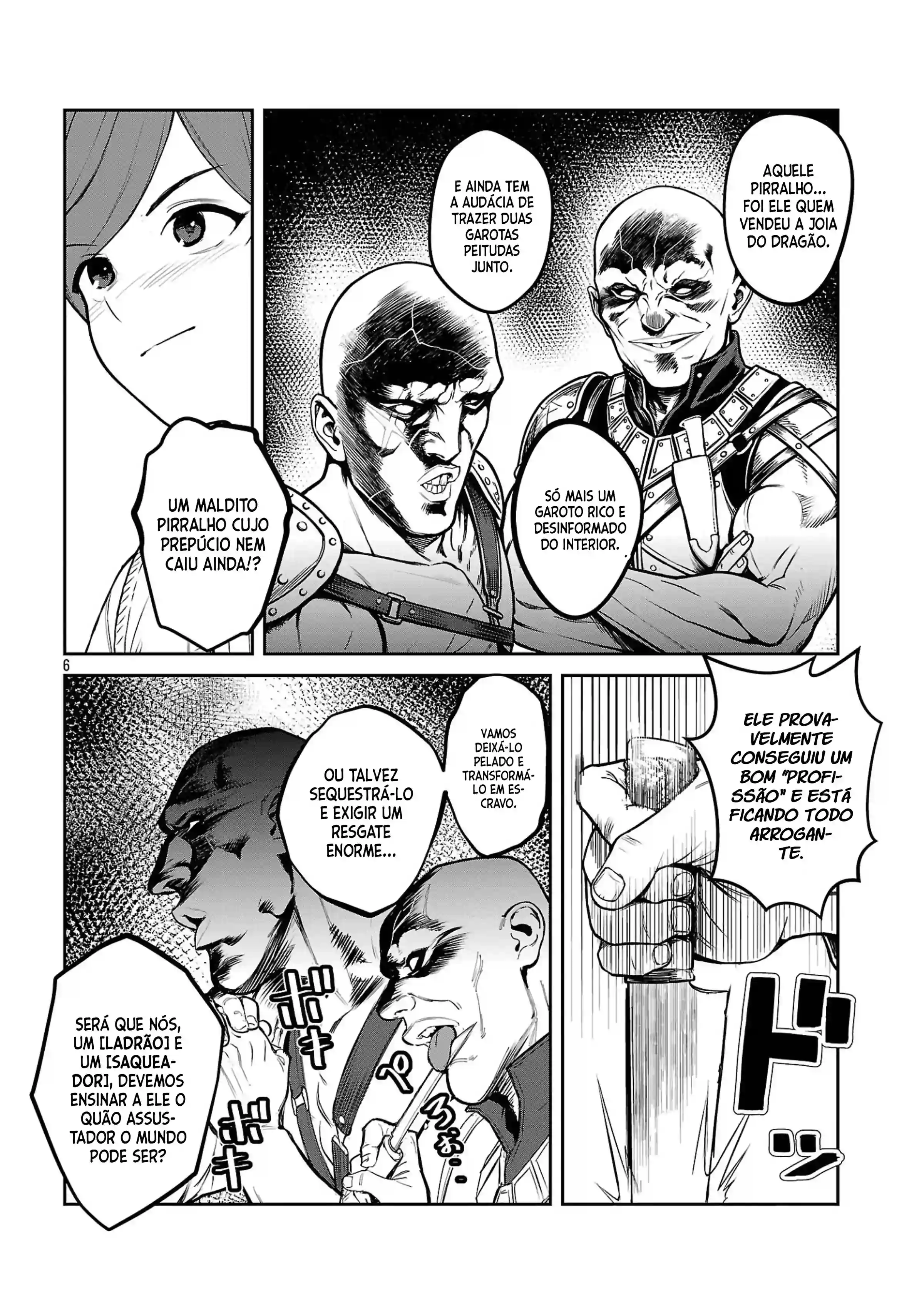 Papai é Kensei, Mamãe é Kenshin, Eu sou Ochi〇po Chanbara Master Capítulo 4.1 Página 6