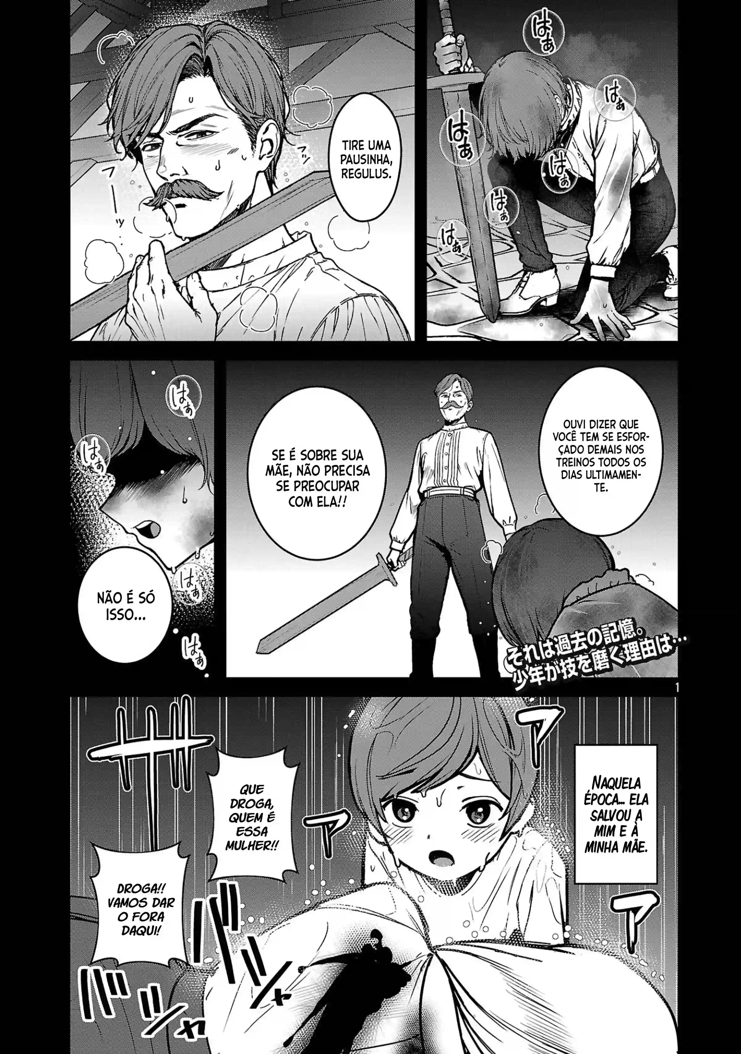 Papai é Kensei, Mamãe é Kenshin, Eu sou Ochi〇po Chanbara Master Capítulo 5.1 Página 2