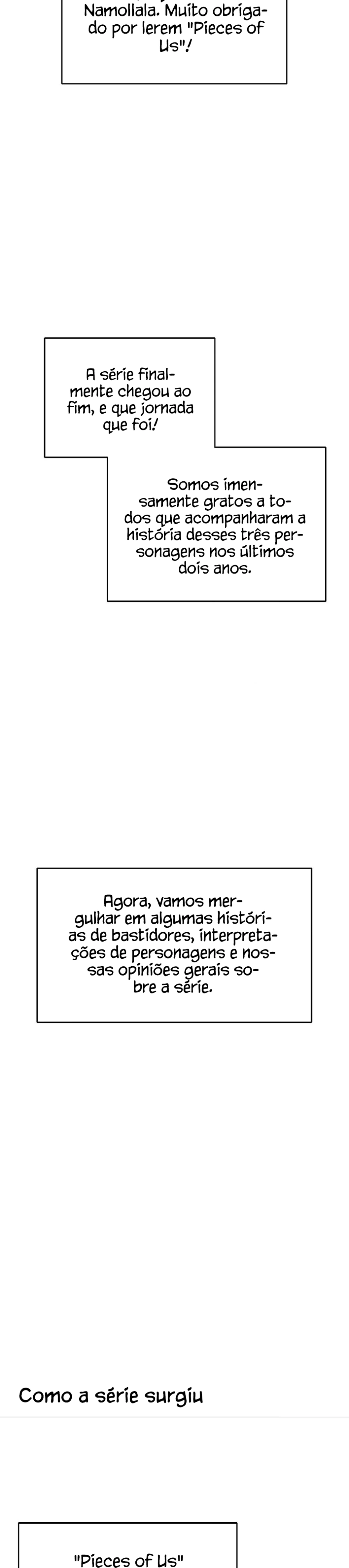 Pedaços de nós Capítulo 75.5 Página 2