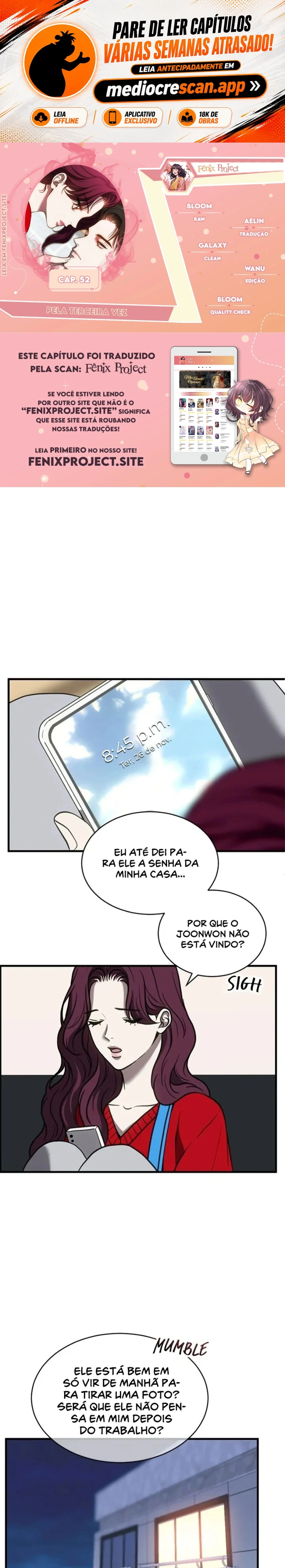 Pela Terceira Vez Capítulo 52 Página 1
