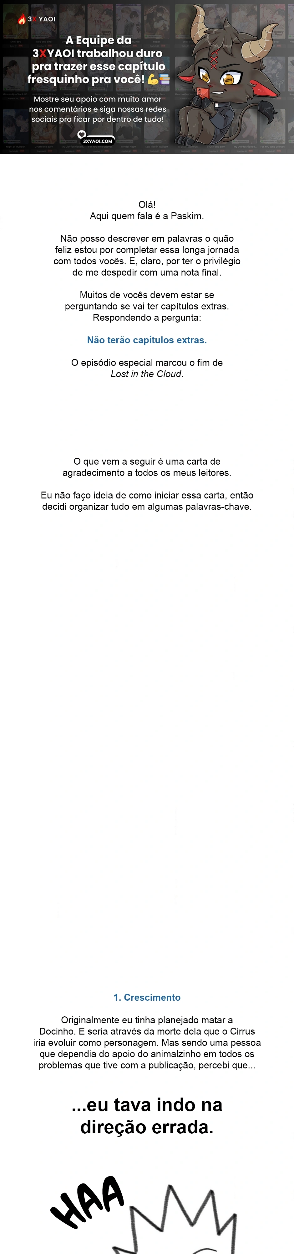 Perdido nas nuvens Capítulo 132 Página 1