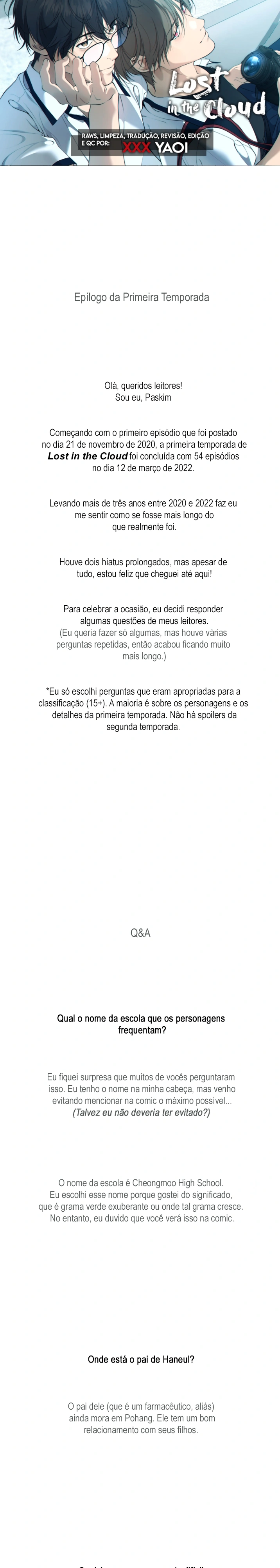 Perdido nas nuvens Capítulo 54.5 Página 1
