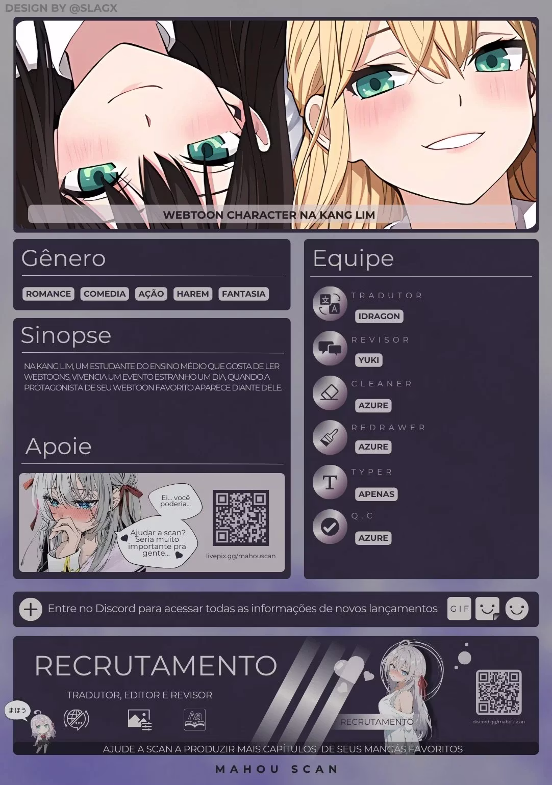 Personagem de Webtoon: Na Kang Lim Capítulo 106 Página 1