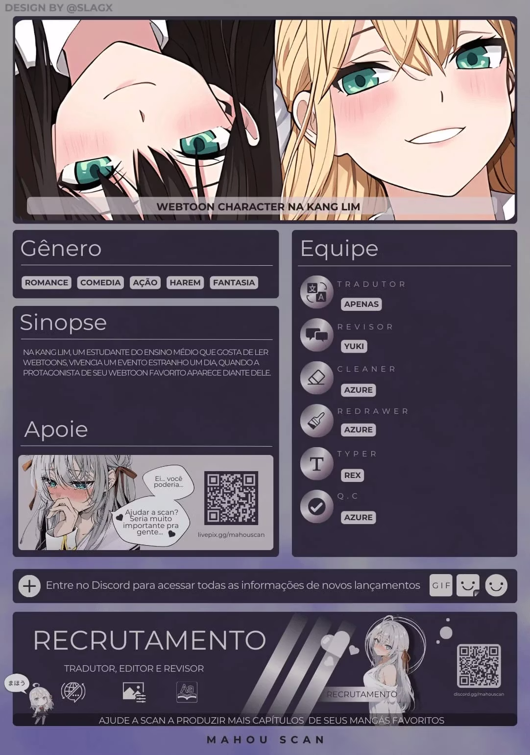 Personagem de Webtoon: Na Kang Lim Capítulo 107 Página 1