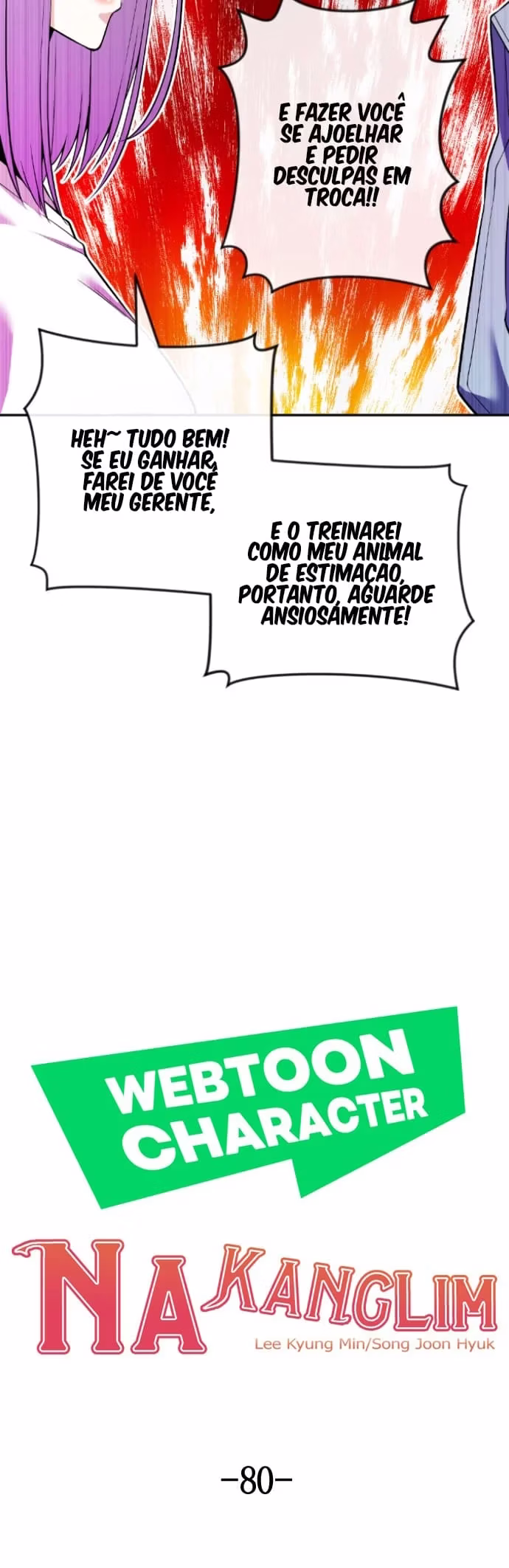 Personagem de Webtoon: Na Kang Lim Capítulo 80 Página 21