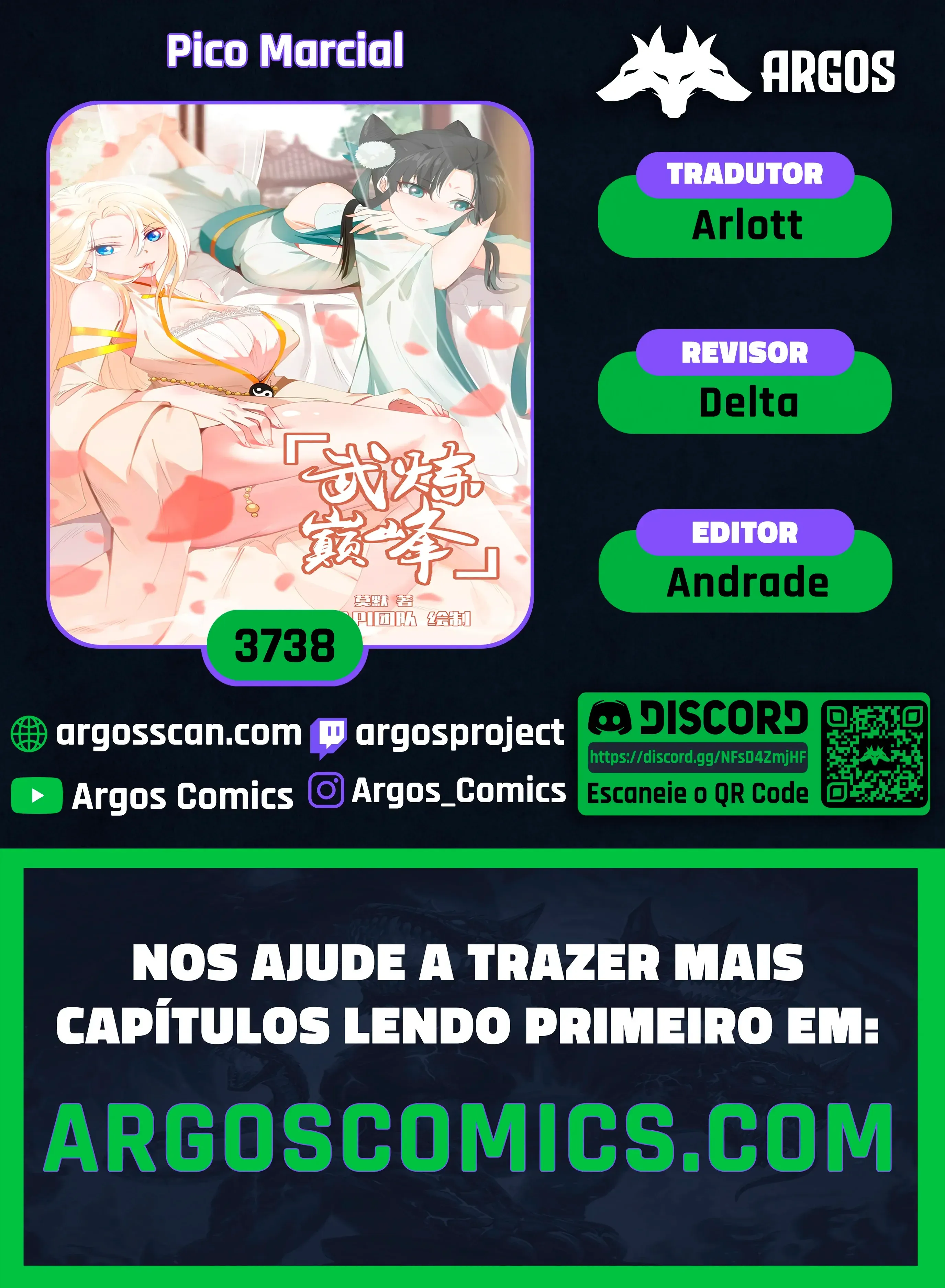 Pico Marcial Capítulo 3738 Página 1