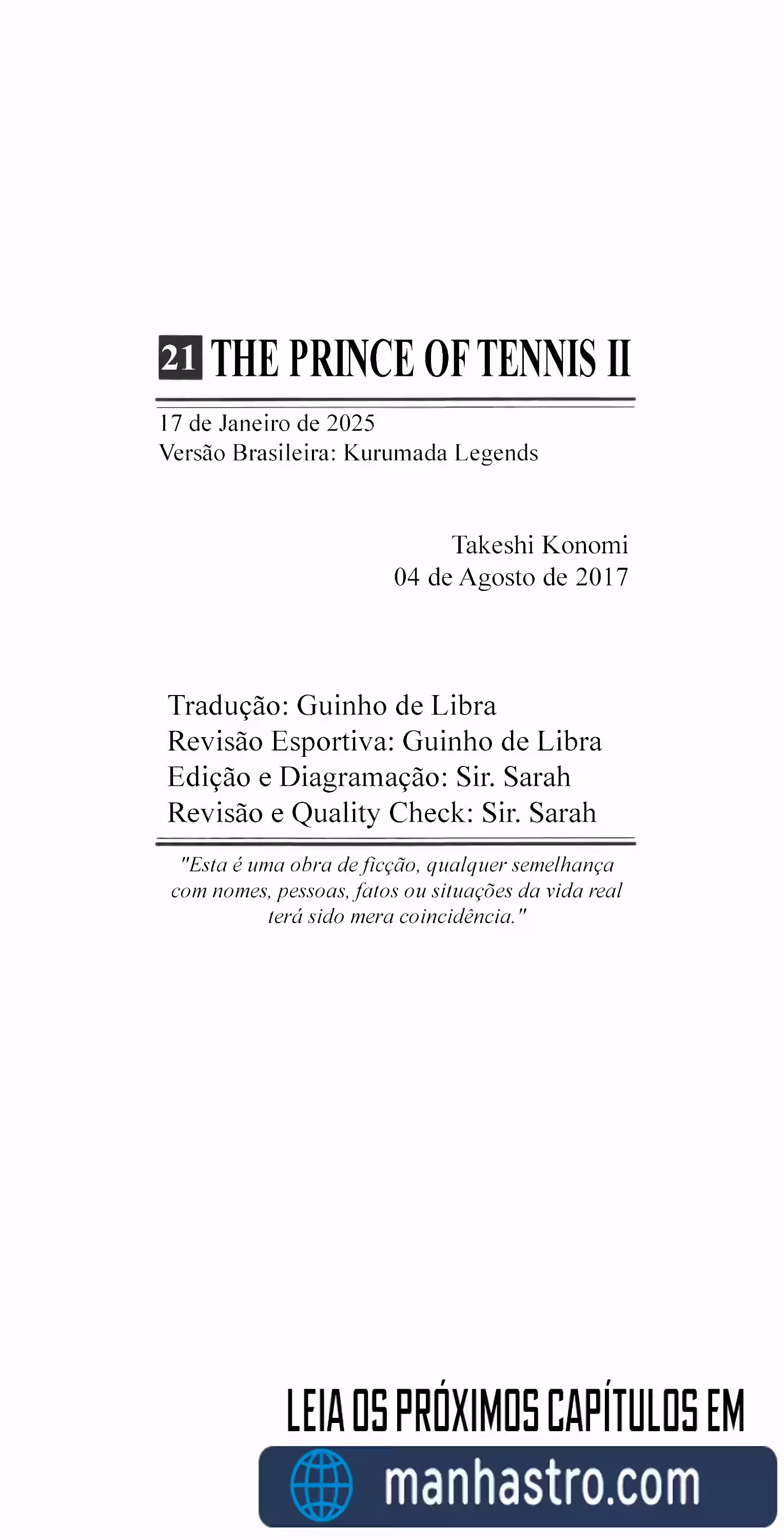Príncipe da Tênnis II Capítulo 214 Página 21