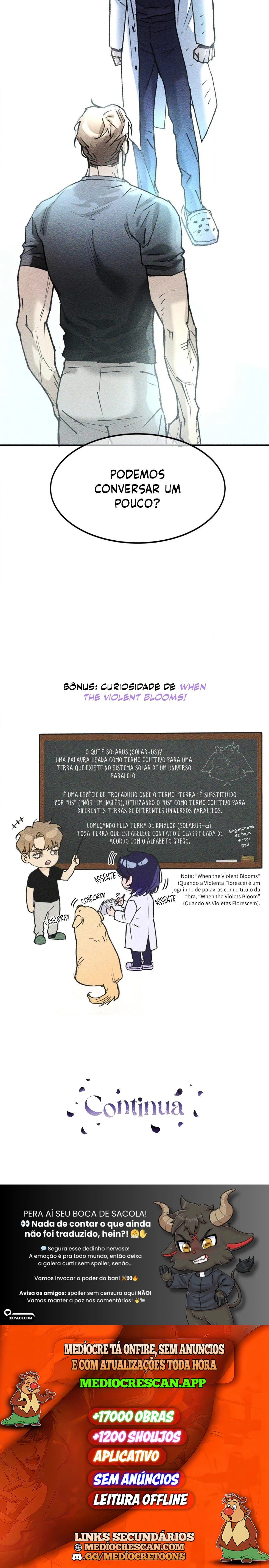 Quando as Violetas Florescem Capítulo 4 Página 34