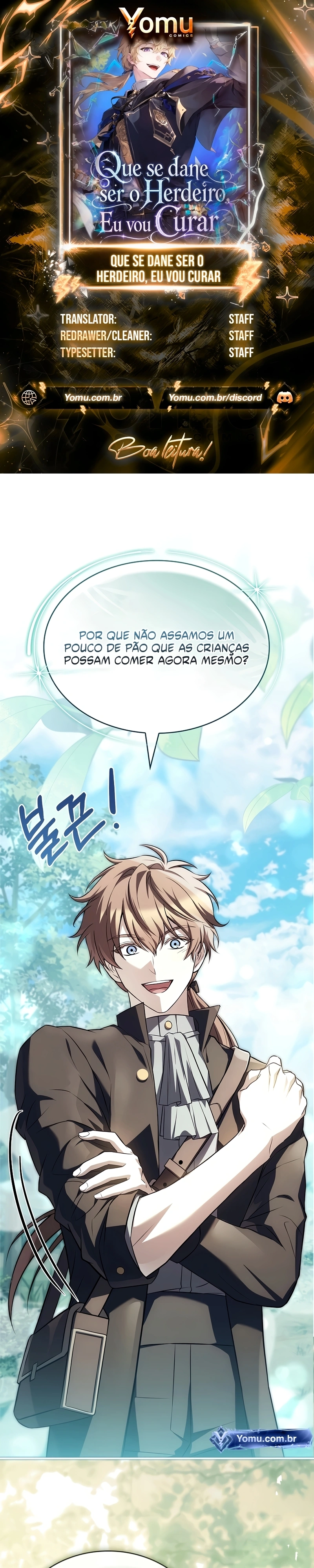 Que se dane ser o Herdeiro, Eu vou Curar Capítulo 10 Página 1
