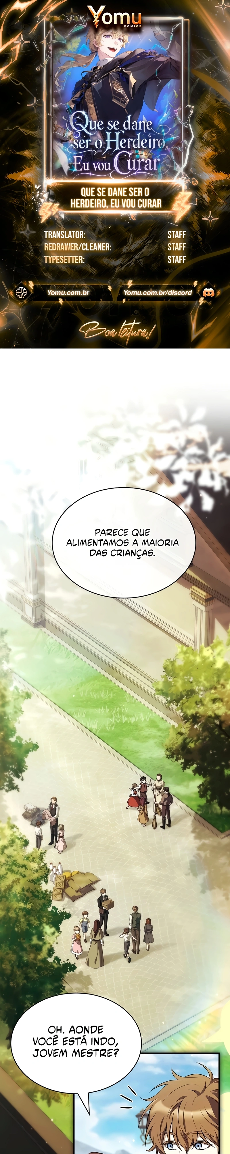 Que se dane ser o Herdeiro, Eu vou Curar Capítulo 11 Página 1