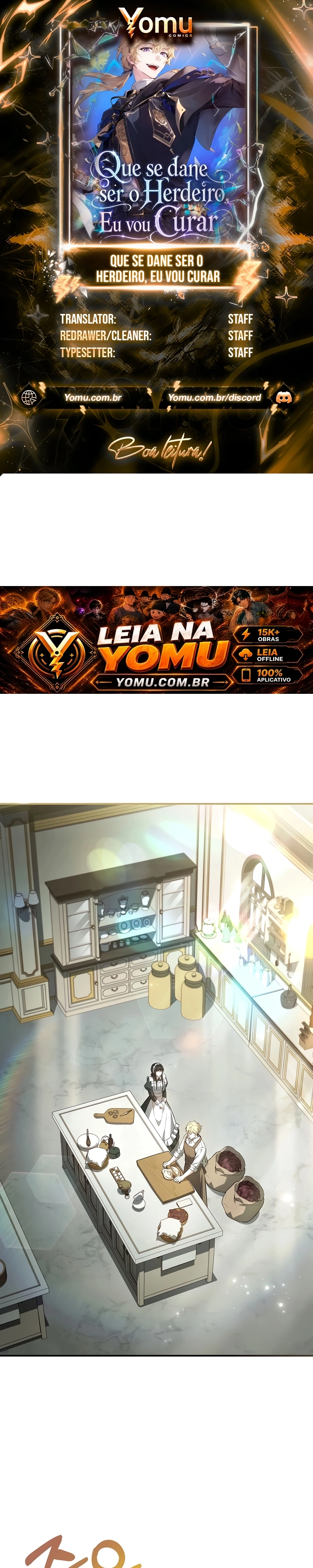 Que se dane ser o Herdeiro, Eu vou Curar Capítulo 13 Página 1
