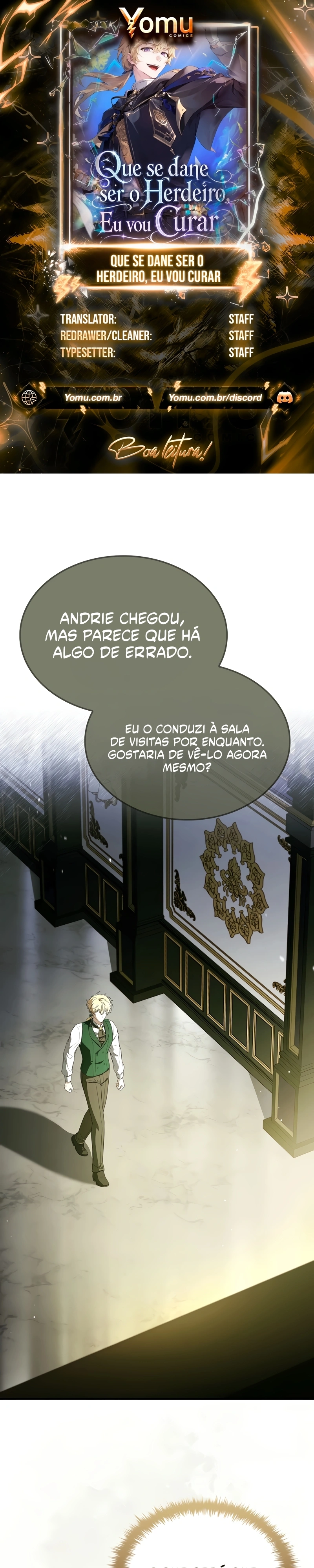 Que se dane ser o Herdeiro, Eu vou Curar Capítulo 17 Página 1