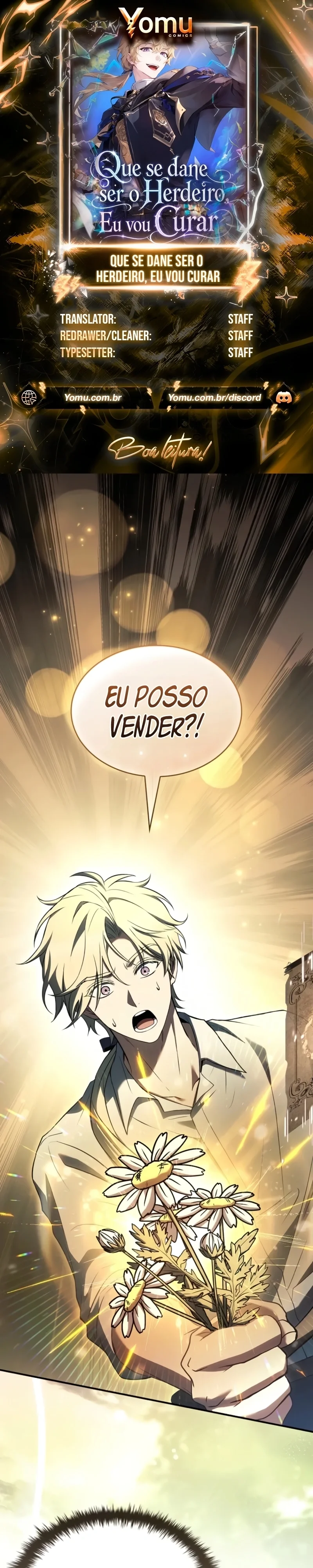 Que se dane ser o Herdeiro, Eu vou Curar Capítulo 24 Página 1