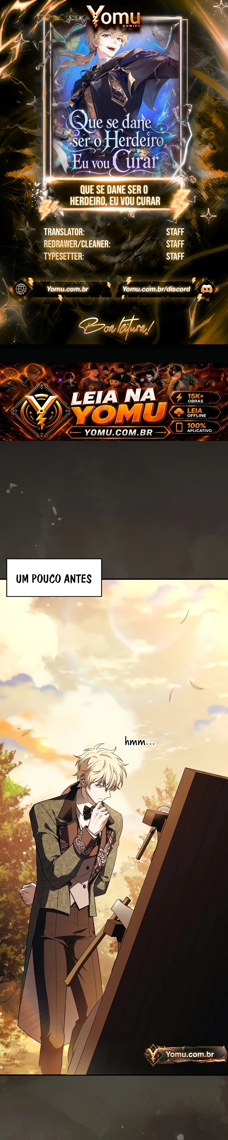 Que se dane ser o Herdeiro, Eu vou Curar Capítulo 5 Página 1