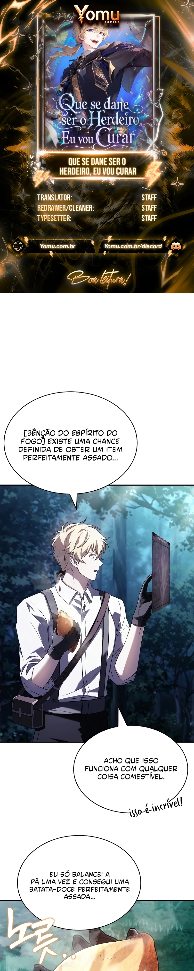 Que se dane ser o Herdeiro, Eu vou Curar Capítulo 7 Página 1