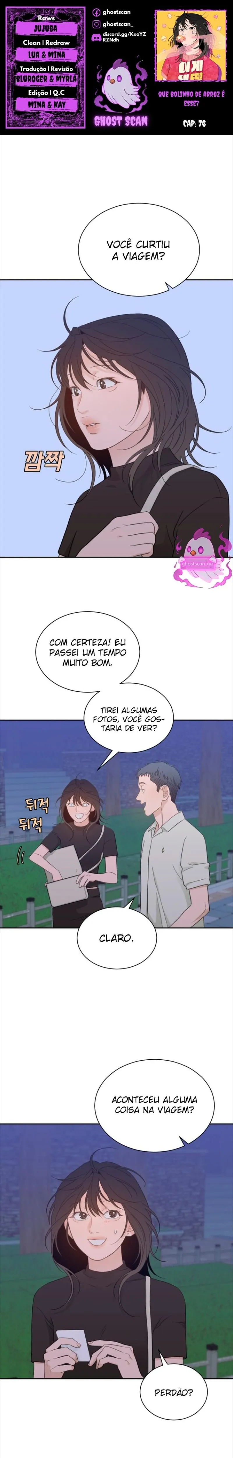 Que tipo de Bolinho de Arroz é esse? Capítulo 76 Página 1