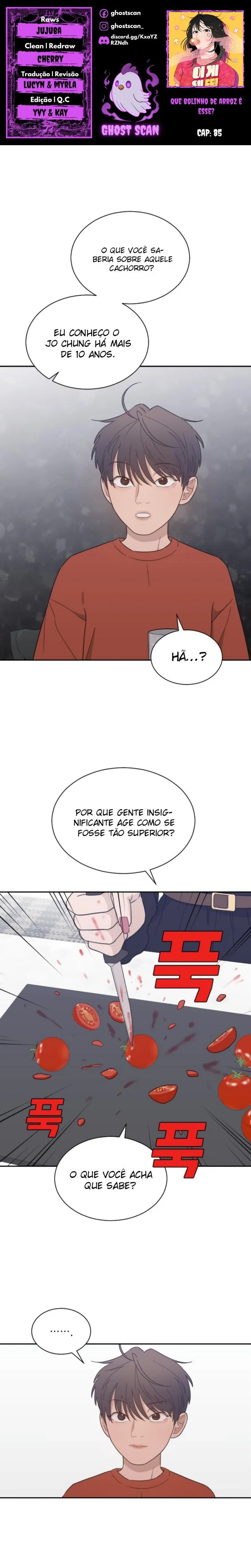 Que tipo de Bolinho de Arroz é esse? Capítulo 85 Página 1
