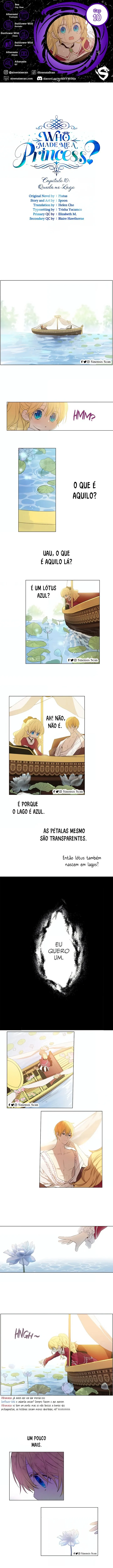Quem Me Fez Uma Princesa? Capítulo 10 Página 1