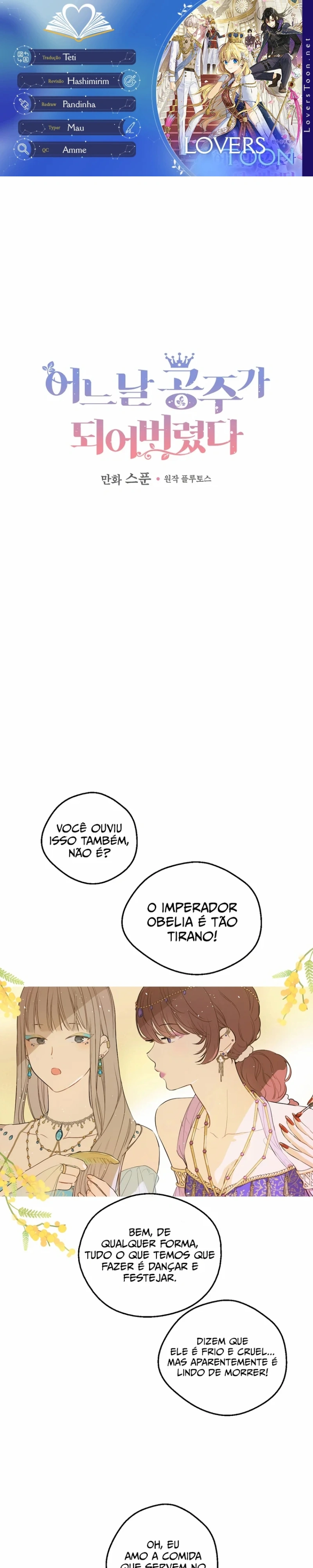 Quem Me Fez Uma Princesa? Capítulo 131 Página 1