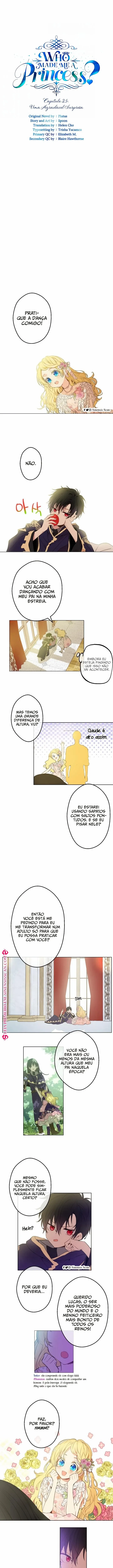 Quem Me Fez Uma Princesa? Capítulo 25 Página 2