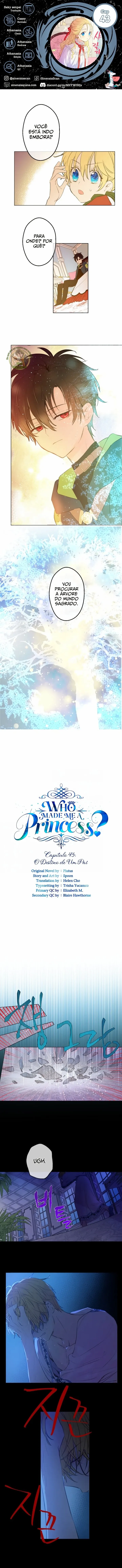Quem Me Fez Uma Princesa? Capítulo 43 Página 1