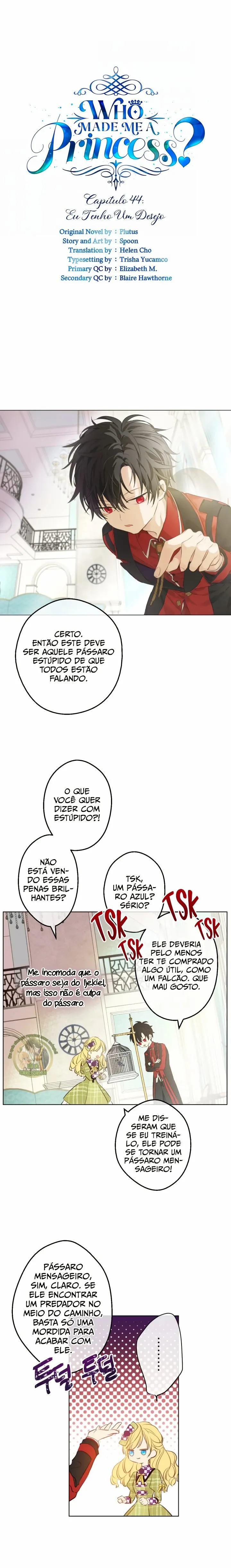 Quem Me Fez Uma Princesa? Capítulo 44 Página 6