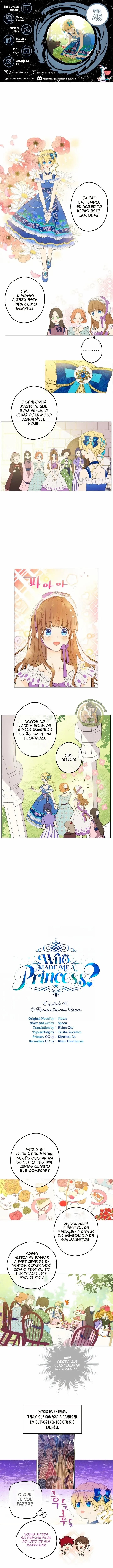 Quem Me Fez Uma Princesa? Capítulo 45 Página 1