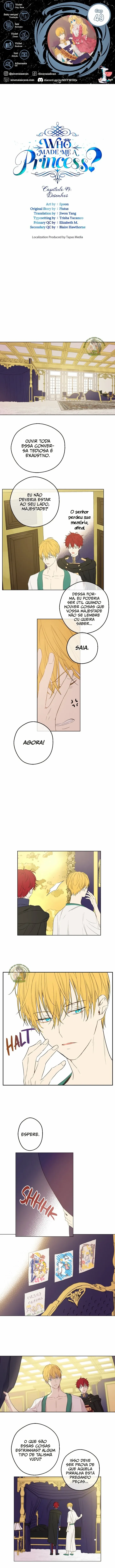 Quem Me Fez Uma Princesa? Capítulo 49 Página 1