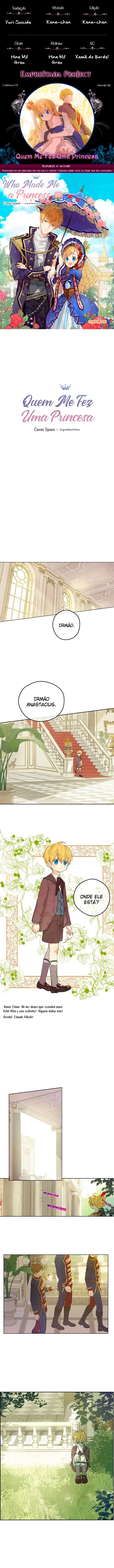 Quem Me Fez Uma Princesa? Capítulo 74 Página 1