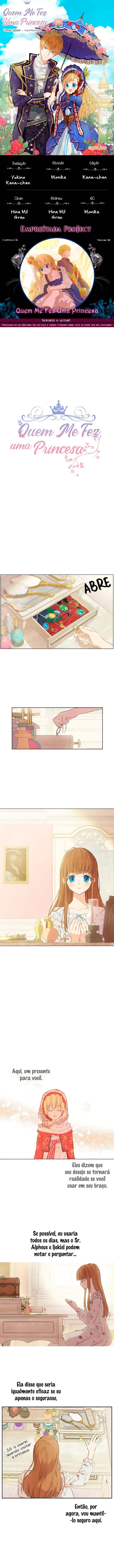 Quem Me Fez Uma Princesa? Capítulo 76 Página 1