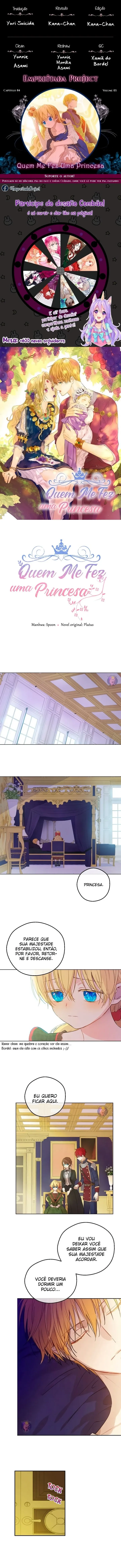 Quem Me Fez Uma Princesa? Capítulo 84 Página 1
