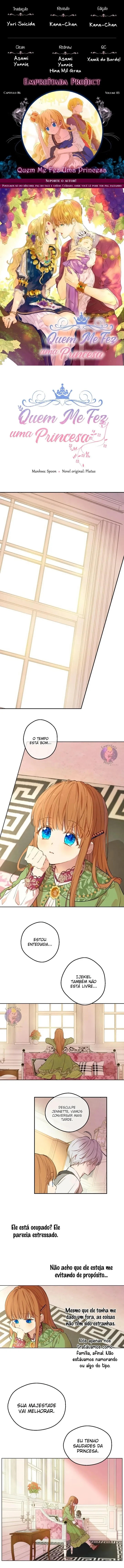 Quem Me Fez Uma Princesa? Capítulo 86 Página 1