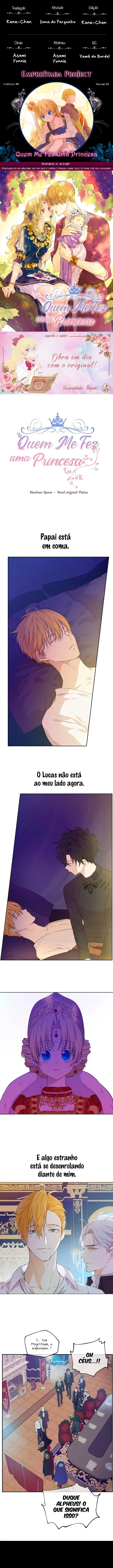 Quem Me Fez Uma Princesa? Capítulo 88 Página 1