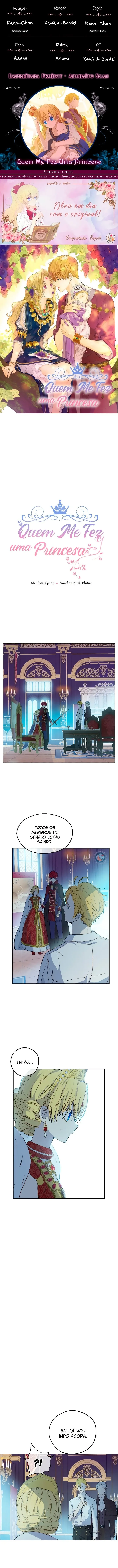 Quem Me Fez Uma Princesa? Capítulo 89 Página 1