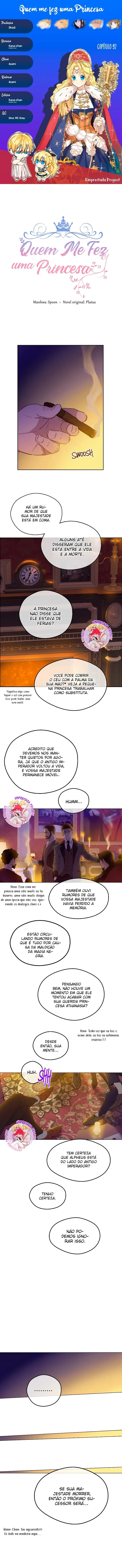 Quem Me Fez Uma Princesa? Capítulo 92 Página 1