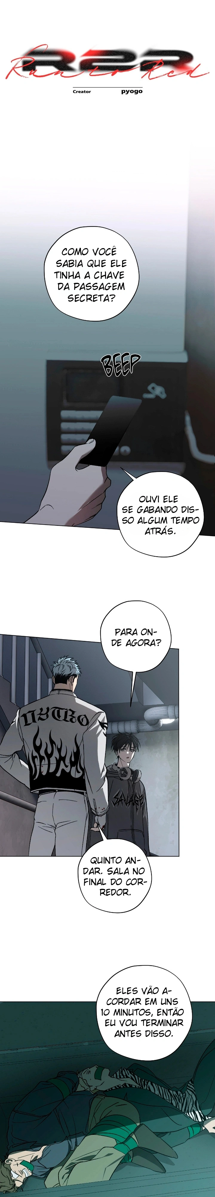 R2R: Corra para o vermelho Capítulo 3 Página 9