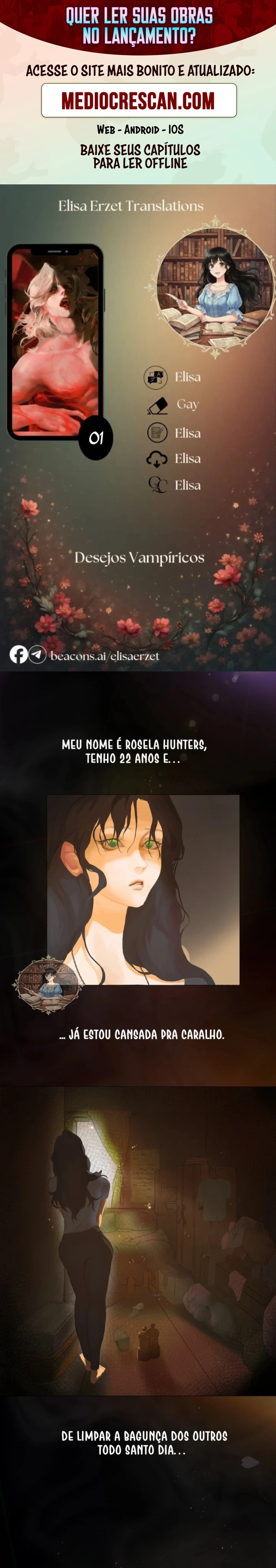 Read Vampiric Desires Capítulo 1 Página 1