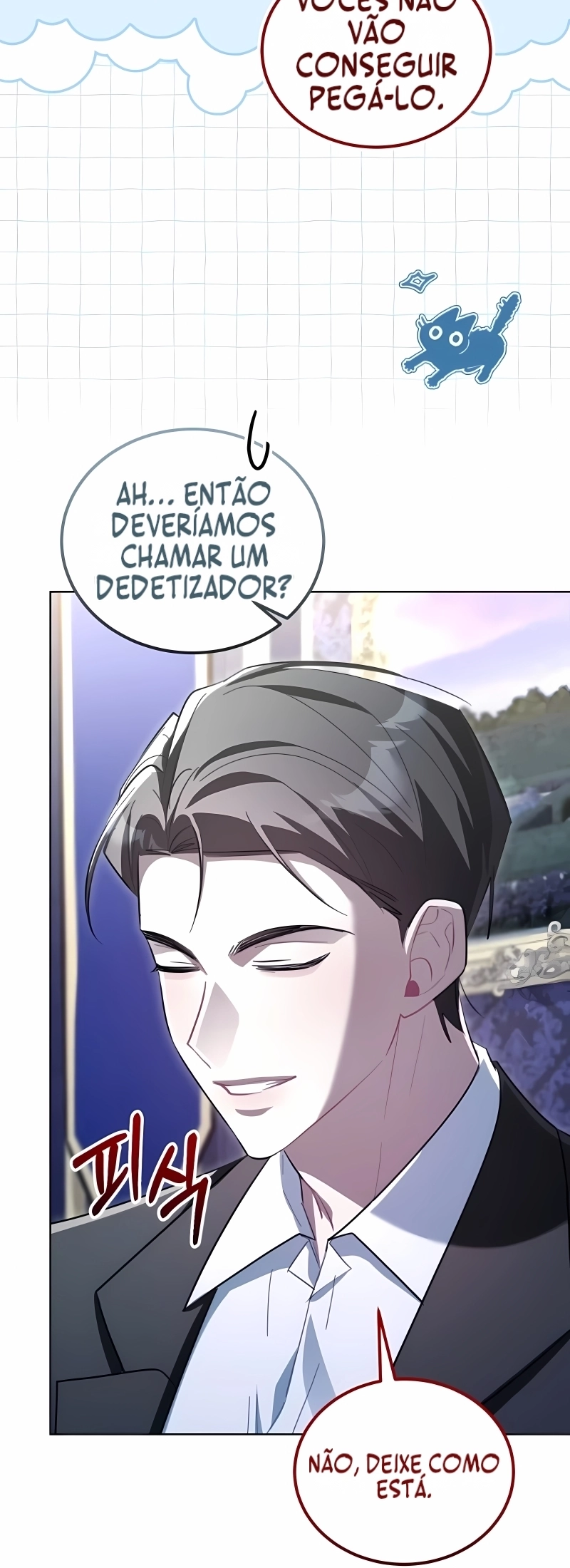 Recebi um pedido do chefe vilão. Capítulo 28 Página 4