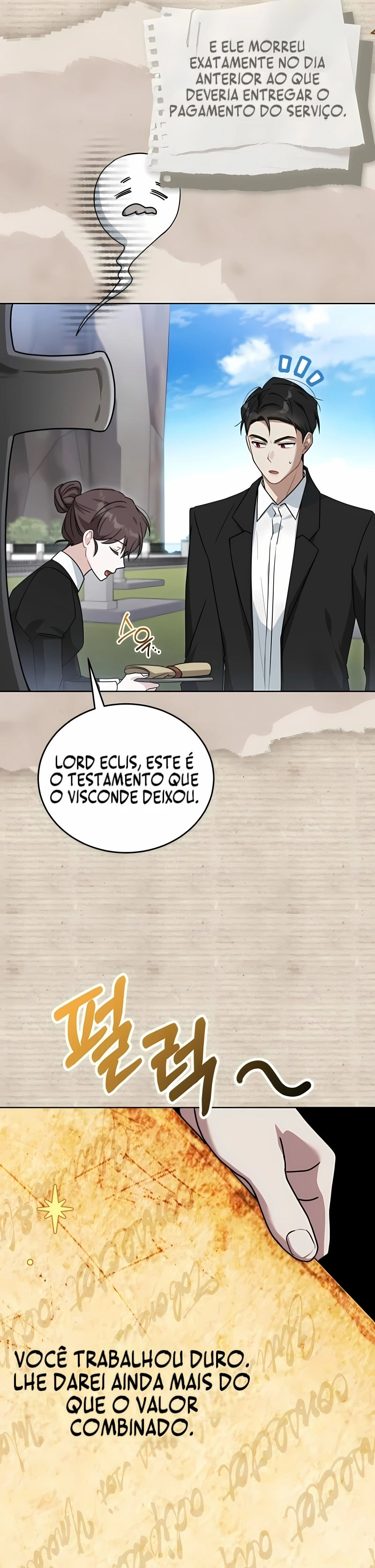 Recebi um pedido do chefe vilão. Capítulo 3 Página 9