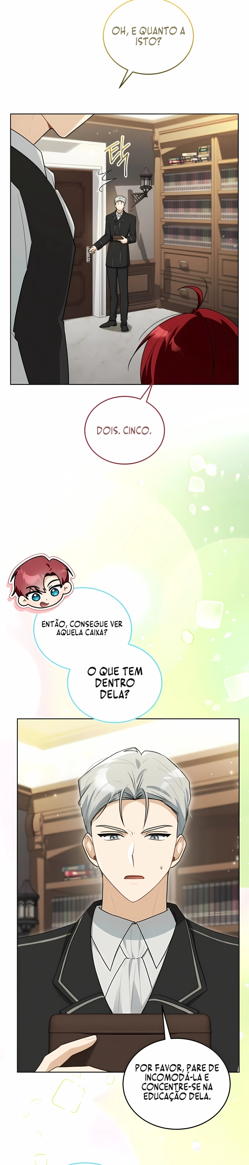 Recebi um pedido do chefe vilão. Capítulo 8 Página 4