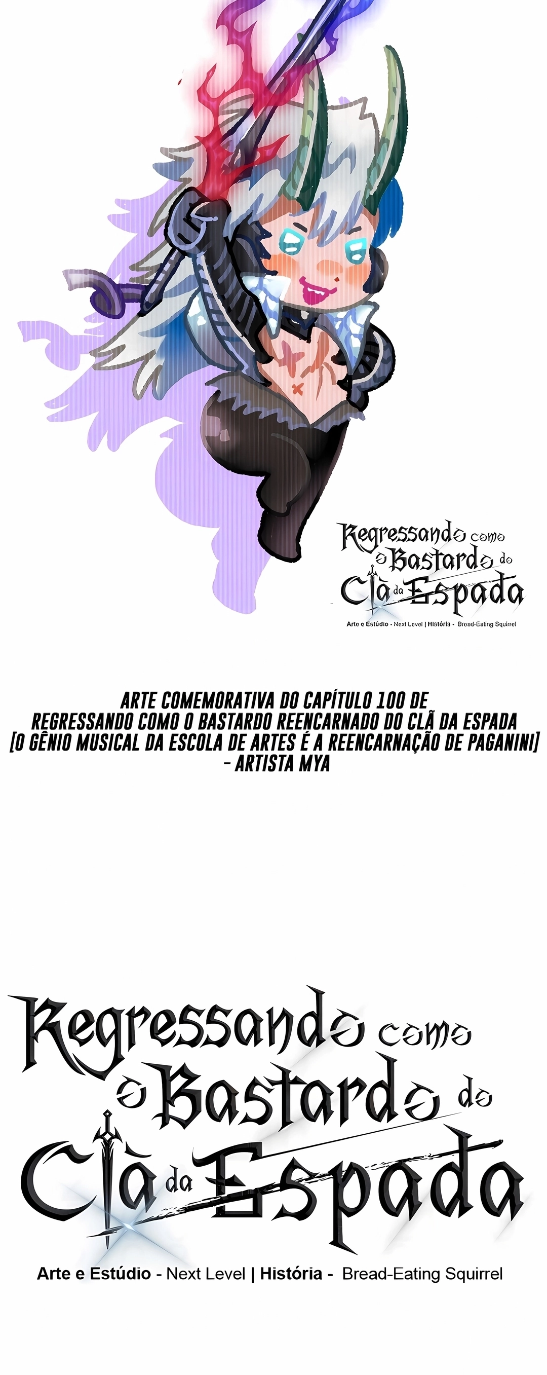 Regressando Como Bastardo do Clã da Espada Capítulo 100 Página 119