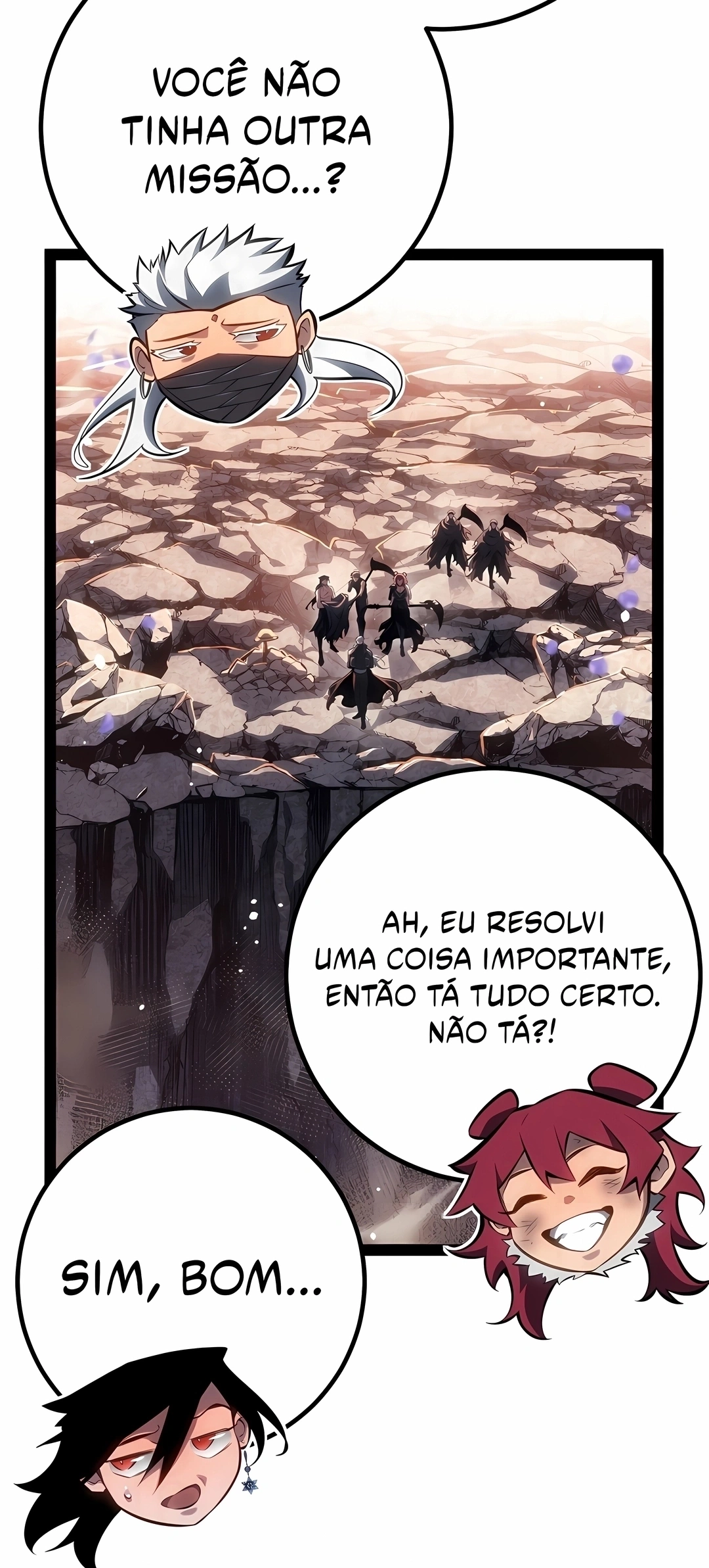 Regressando Como Bastardo do Clã da Espada Capítulo 107 Página 47